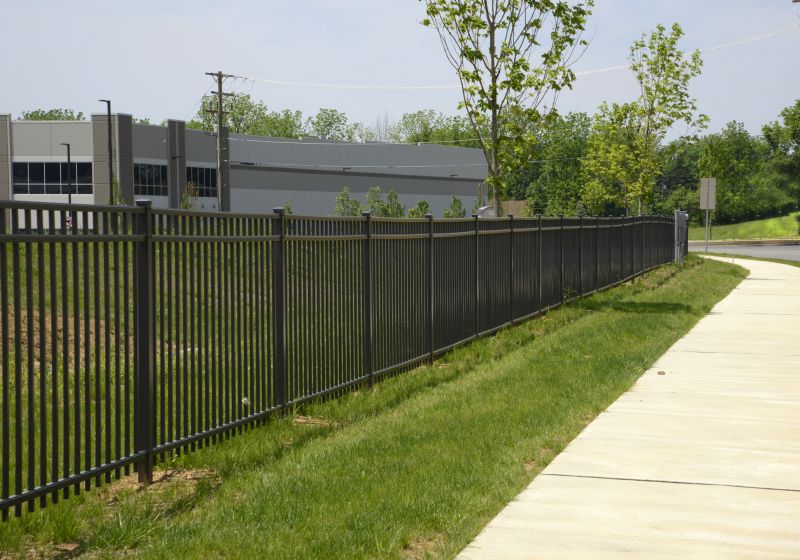 Modern Metal Fence
